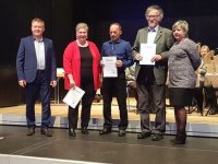 Ehrung fuer 50 Jahre Vereinsmitgliedschaft